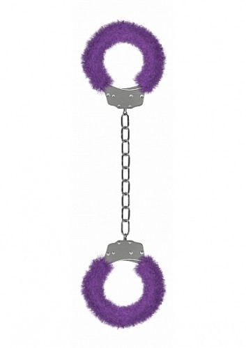 Кандалы Beginner's Legcuffs Furry Purple