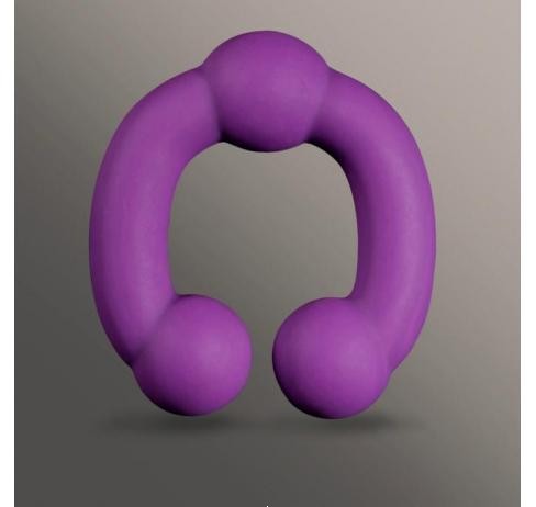 Анально-вагинальный массажер Nexus O Purple