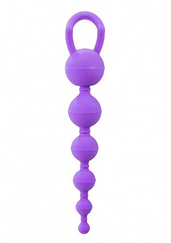 Анальная цепочка Six Balls Chain Purple
