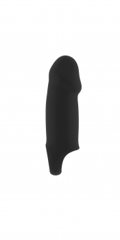 Насадка Stretchy Thick Penis Extension - Black No.37