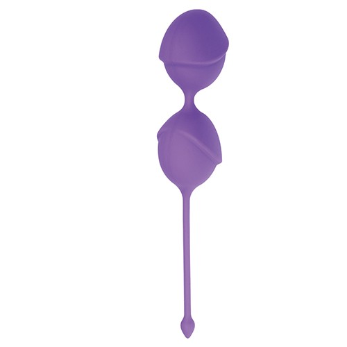 Вагинальные шарики Delight pussy lichee фиолетовый