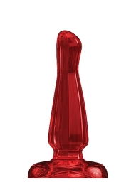 Анальный стимулятор Bottom Line 6" Model 3 Acrylic Red