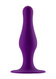 Анальная пробка Butt Plug with Suction Cup Large Purple