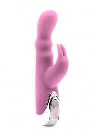 Вибратор Hi-Tech Silicone Bunny Pink