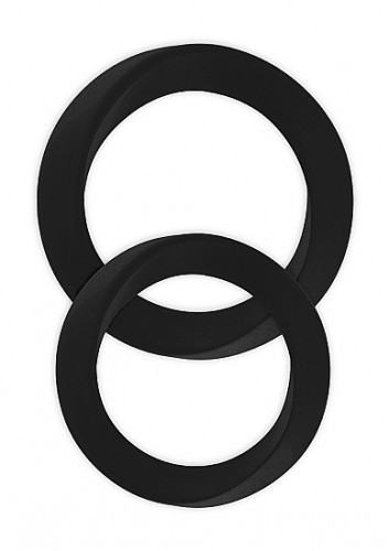 Два эрекционных кольца Infinity M and L Black