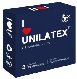 Презервативы Unilatex Extra Strong 3шт