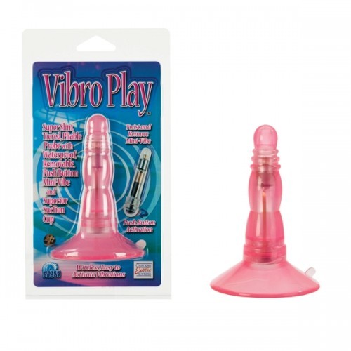 Анальная пробка с вибрацией Vibro Play Pink