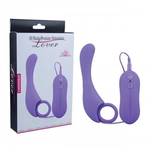 Вибростимулятор анальный 10 mode Prostate Stimulator-Lover Purple