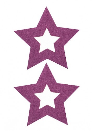 Пестисы открытые "звезды" фиолетовые