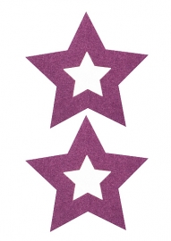 Пестисы открытые "звезды" фиолетовые