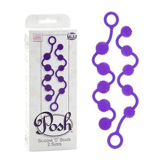 Анальная цепочка Posh Silicone O Beads Purple